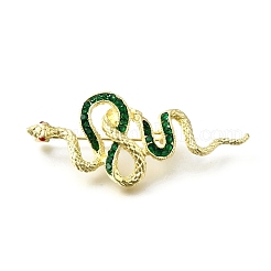 Броши со стразами в виде змеи aolly&nbsp;LS-JEWB-V008-01LG-02