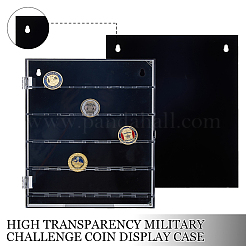 Акриловые коробки для сбора монет&nbsp;CON-WH0086-165