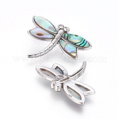 Кулон с панцирем&nbsp;SSHEL-L008-71P