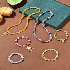 Наборы для изготовления детских браслетов из бисера своими руками&nbsp;DIY-YWC0005-04