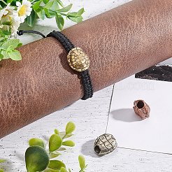 3шт 3 цвета латунные бусины&nbsp;FIND-AR0002-31