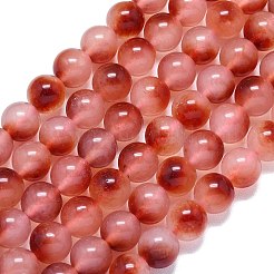 Натуральный Malaysia нефритовые бусы пряди&nbsp;G-B165-C01-8mm