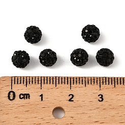 Бусины со стразами&nbsp;RB-H284-6MM-Half-280