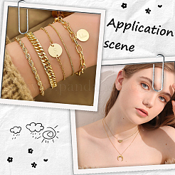 300 шт. латунные открытые кольца для прыжков&nbsp;KK-BBC0008-72A