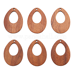 Подвески из орехового дерева 20шт&nbsp;WOOD-CJ0001-26