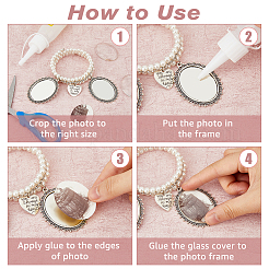 Свадебный букет из искусственного жемчуга комплект украшений&nbsp;BJEW-FH0001-01B