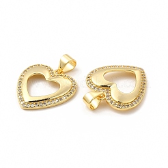 Латунные микро проложить кубического циркония подвески&nbsp;KK-I699-18G