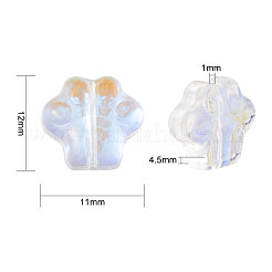 100 шт. Прозрачные стеклянные бусины&nbsp;GLAA-CJ0001-54