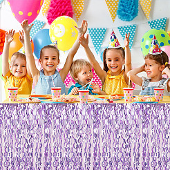 Шторы с бахромой из пластиковой фольги&nbsp;AJEW-WH0314-685