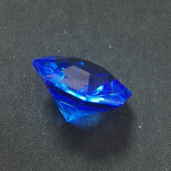 Акриловый горный хрусталь обратил назад кабошоны&nbsp;GACR-WH0001-01D