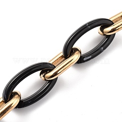 Пластиковые кабельные цепи ccb ручной работы&nbsp;AJEW-JB00710