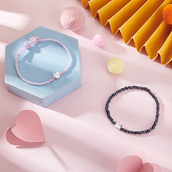 2шт 925 бусины из стерлингового серебра STER-GA0001-05