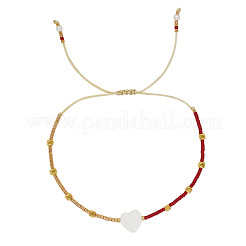 Стеклянные бусины плетеные браслеты из бисера&nbsp;QU5327