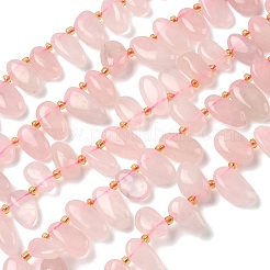 Природного розового кварца нитей бисера&nbsp;G-P604-A21-01