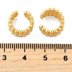 Серьги-манжеты из латуни&nbsp;LS-EJEW-K309-14G