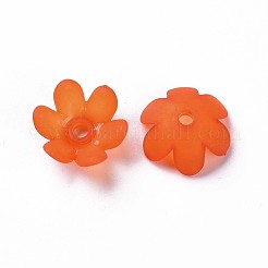 Матовые акриловые колпачки из бисера&nbsp;MACR-S371-07A-726