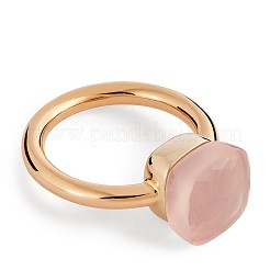 Квадратные кольца из нержавеющей стали 304 со стеклянными кольцами&nbsp;FS-WG8AAFA-37