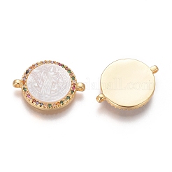 Соединители из латуни с микрочастицами и кубическим цирконием&nbsp;KK-I656-48G-02