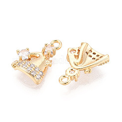 Латунные микро проложить кубического циркония подвески&nbsp;KK-N263-134G