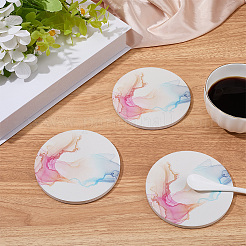 3 шт. фарфоровые подставки под чашки&nbsp;PORC-DJ0001-01D