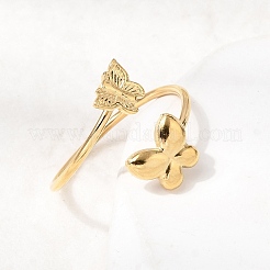 Кольца-манжеты из нержавеющей стали 304 для женщин&nbsp;LS-RJEW-K312-03G