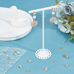 10 шт. латунные серьги-гвоздики&nbsp;KK-BBC0012-97