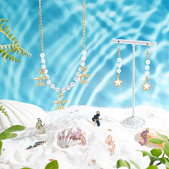 30шт 2 стеллажа подвески из латуни&nbsp;KK-AR0003-10