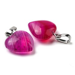 Подвески из натурального окрашенного и нагретого агата&nbsp;G-I311-A34