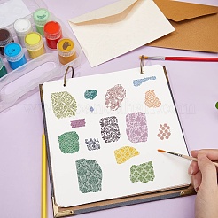 Пластиковые штампы&nbsp;DIY-WH20018-0260