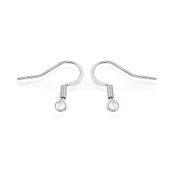 Латунные крючки для сережек&nbsp;KK-H102-01P