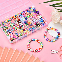 Наборы для изготовления браслетов из полимерной глины своими руками&nbsp;DIY-YW0011-31