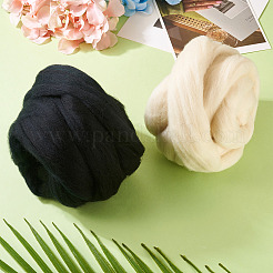 100г 2-х цветной шерстяной ровницы&nbsp;DIY-BG0001-68A