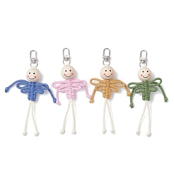 4 шт. хлопковые нитки&nbsp;HJEW-TA00400