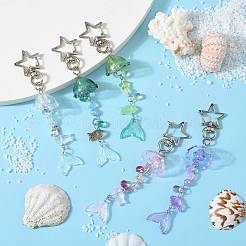 Подвесные украшения из стекла&nbsp;KEYC-FS00033-05