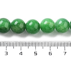 Естественно Mashan нефрита круглые бусины нити&nbsp;G-D263-10mm-XS13