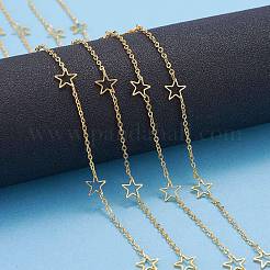 Латунные соединительные цепи ручной работы&nbsp;CHC-F010-02-G