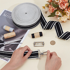 22.5м полосатая полиэстеровая лента&nbsp;OCOR-BC0008-88A