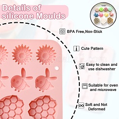 2шт силиконовые Молды в виде пчел&nbsp;ST-CJ0043-008