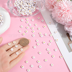 Акриловые плоские круглые бусины&nbsp;SACR-SP0001-05C