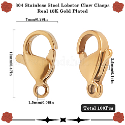 Застежки-карабины из нержавеющей стали 304&nbsp;STAS-SP0001-73D