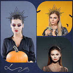 Сплав девственница гало резинки для волос&nbsp;OHAR-WH20011-08B