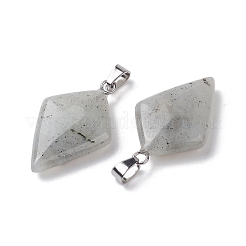 Природные подвески лабрадорита&nbsp;G-C110-05D-P