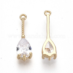 Прозрачные стеклянные подвески&nbsp;GLAA-R212-13E