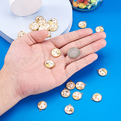 24шт 12 стиля подвески из сплава с эмалью&nbsp;ENAM-TA0002-58