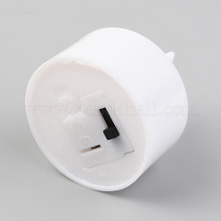 Пластиковые беспламенные светодиодные чайные свечи&nbsp;AJEW-H123-01B