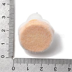 Рождественские подвески из непрозрачной смолы с эффектом флокирования&nbsp;LS-RESI-F062-04D