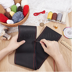 1 шт. чехол на руль автомобиля из коровьей кожи&nbsp;AJEW-CL0002-42A