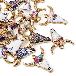 20шт 10 стиля подвески из цинкового сплава с эмалью&nbsp;ENAM-BG0001-01