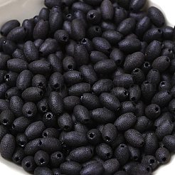 Непрозрачные цветные стеклянные бусины&nbsp;SEED-F006-02A-05