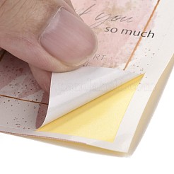 Бумажные герметизирующие наклейки с покрытием&nbsp;X-DIY-F085-03B